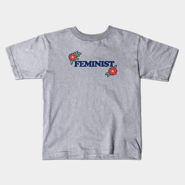 Feminist Kids T-Shirt by bubbsnugg